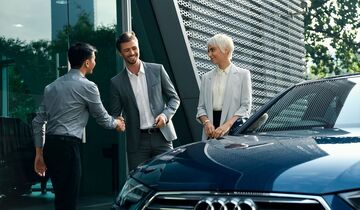 Audi on Demand, Carsharing, Mietwagen, Autohandel, Fahrzeugübergabe, Mietwagen, Autokauf