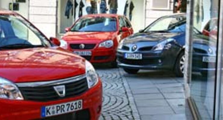 Dacia Sandero, VW Polo, Renault Clio