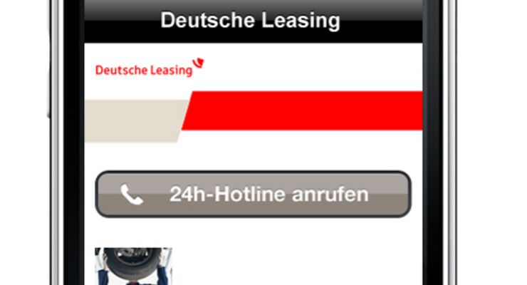 Deutsche Leasing: App hilft