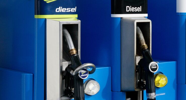 Diesel Zapfsäule Tankstelle