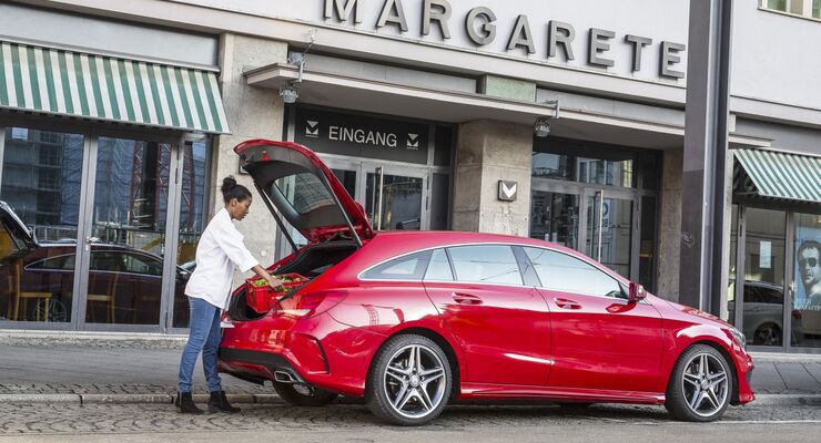 Mercedes CLA Shooting Brake Faru einkaufen Privatnutzung 