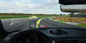 Porsche Augmented Reality-Display 2024